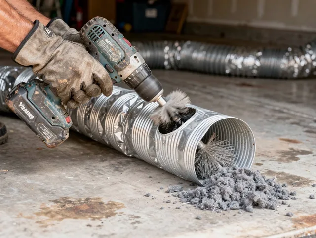 Professional duct cleaning by Kannapolis Dryer Vent Cleaning in Kannapolis
