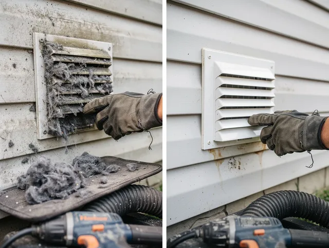 Residential dryer vent cleaning by Kannapolis Dryer Vent Cleaning in Kannapolis